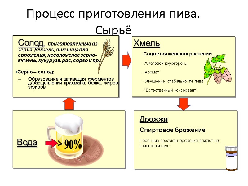 Процесс приготовления пива. Сырьё 11